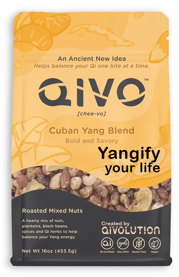 Qivo Yangified Snack Mix  1.6 oz bag