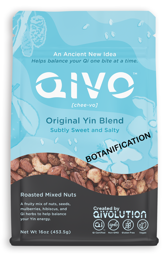 Qivo Botanification Snack Mix 1.6 oz bag